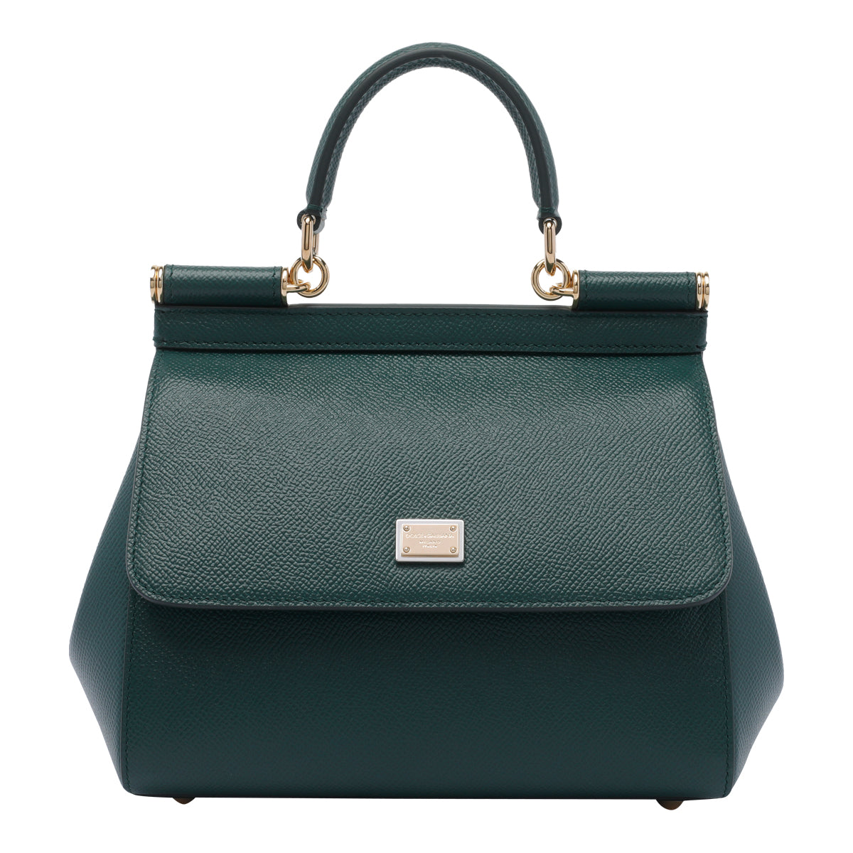 Dolce & Gabbana Women's Small Handbag in Green Leather - view 1