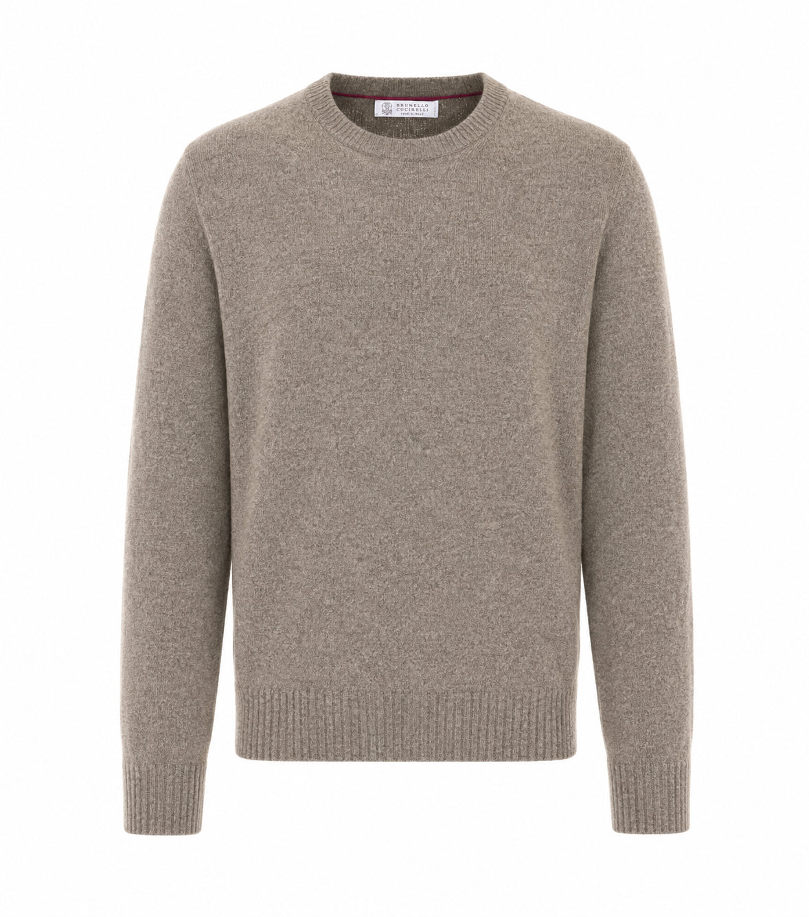 Brunello Cucinelli Men's Sweater in Grey Alpaca - view 1