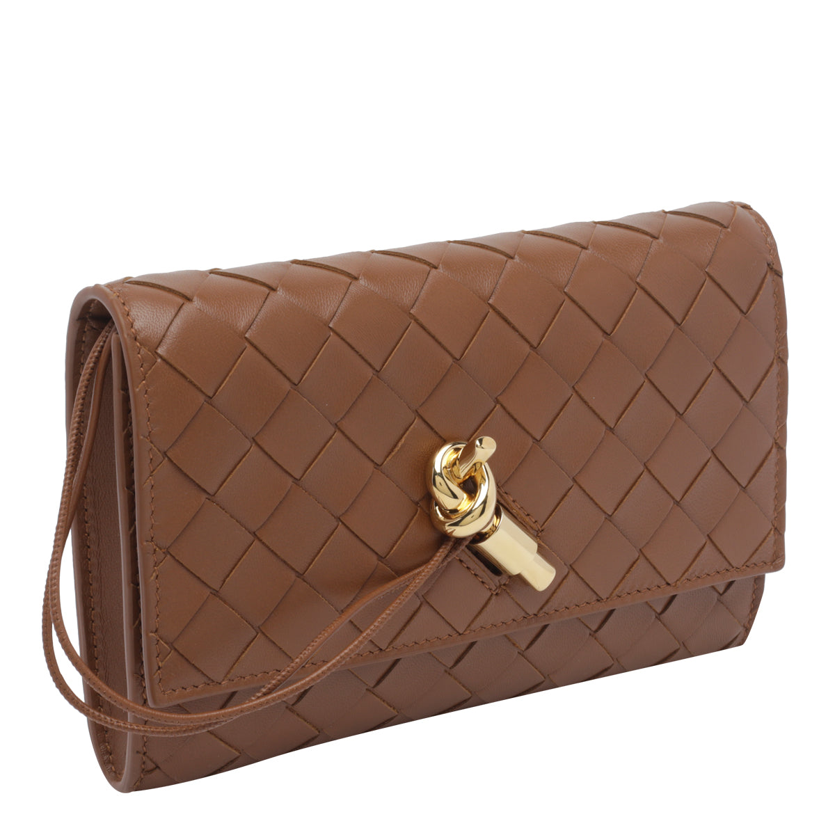 Bottega Veneta Women's Andiamo Pouch in Tannin Leather - view 3