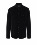 Moncler Men's Logo Overshirt in Black Polyamide - view 1