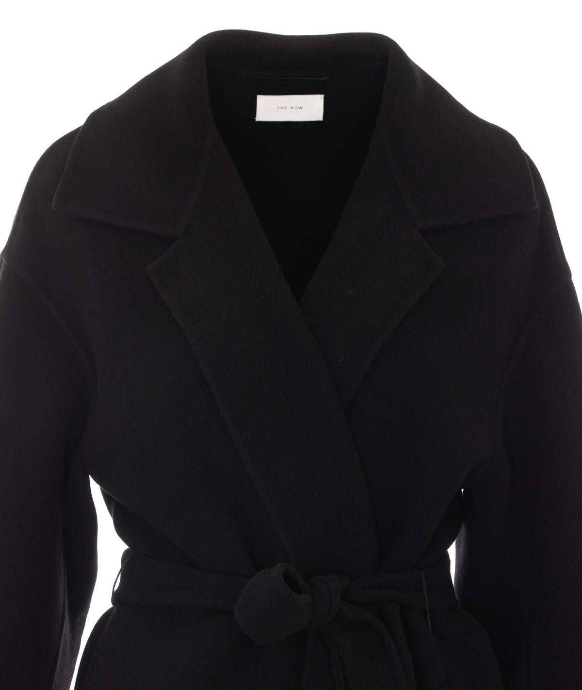 The Row Women's Ciara Coat in Black Cashmere - view 4