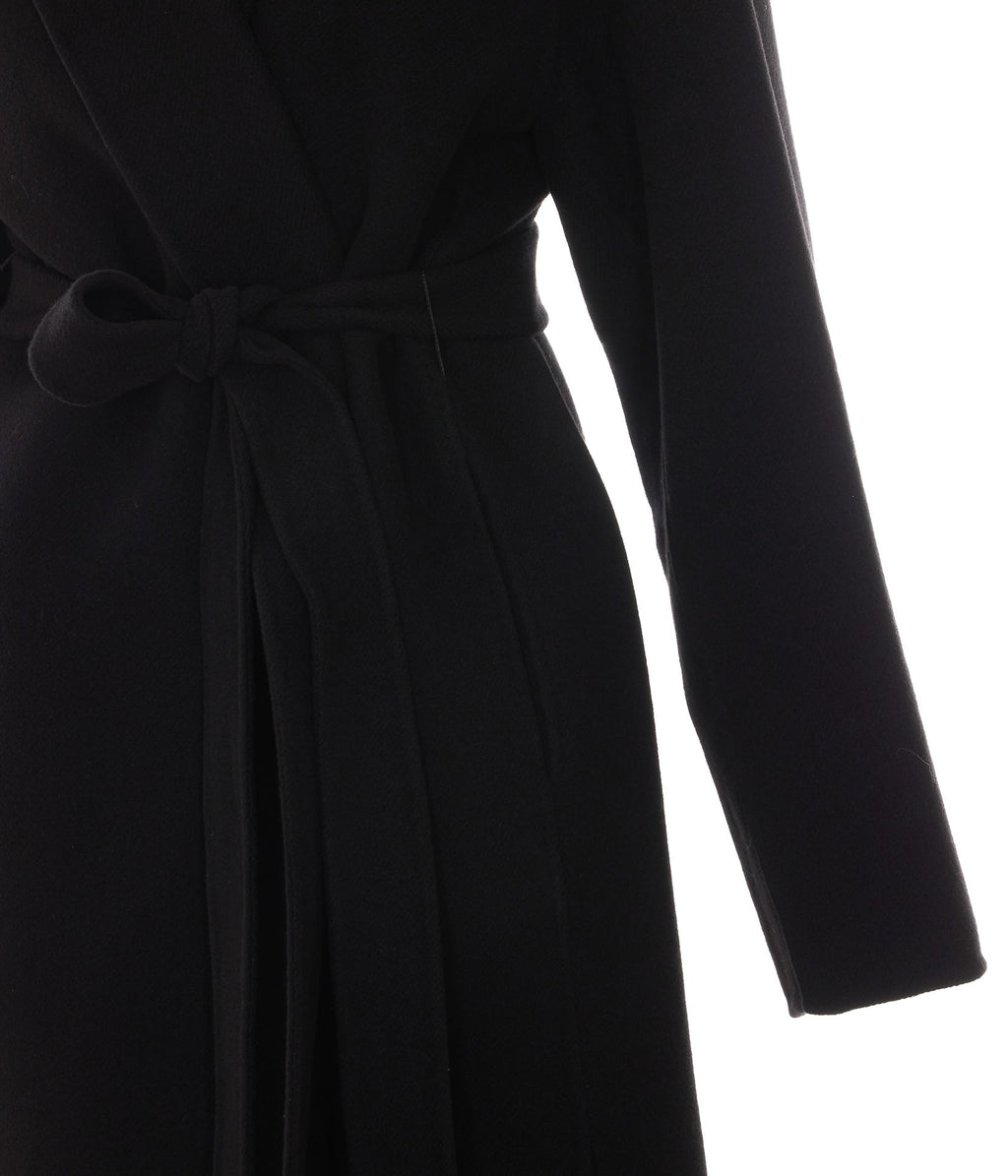 The Row Women's Ciara Coat in Black Cashmere - view 3