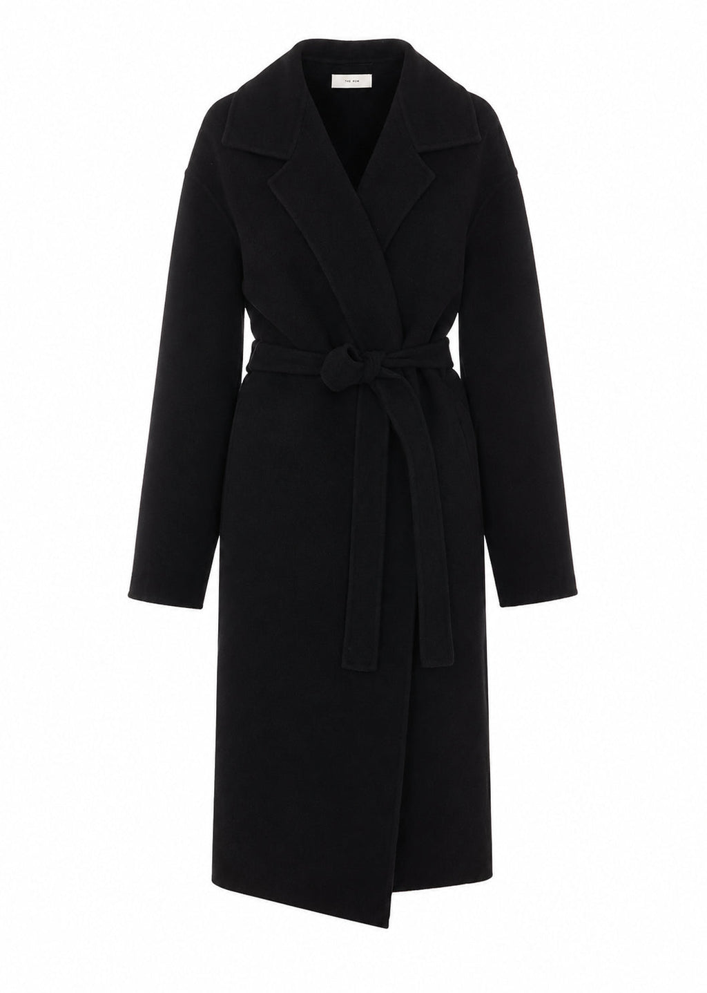 The Row Women's Ciara Coat in Black Cashmere - view 1