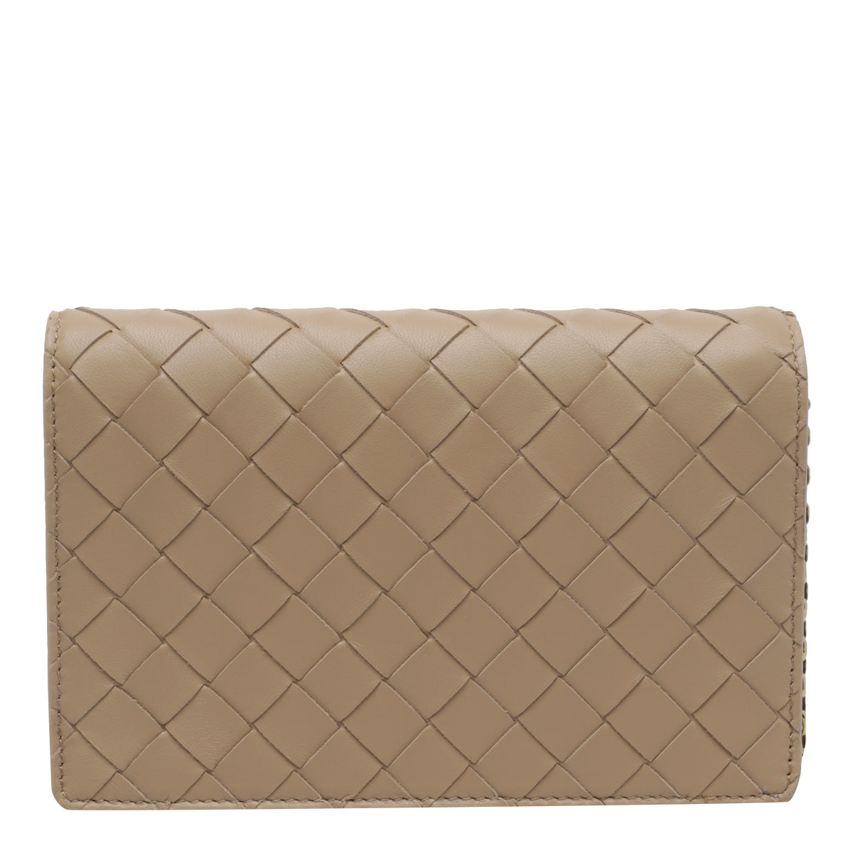 Bottega Veneta Women's Andiamo Pouch in Gold Leather - view 3