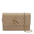 Bottega Veneta Women's Andiamo Pouch in Gold Leather - view 1
