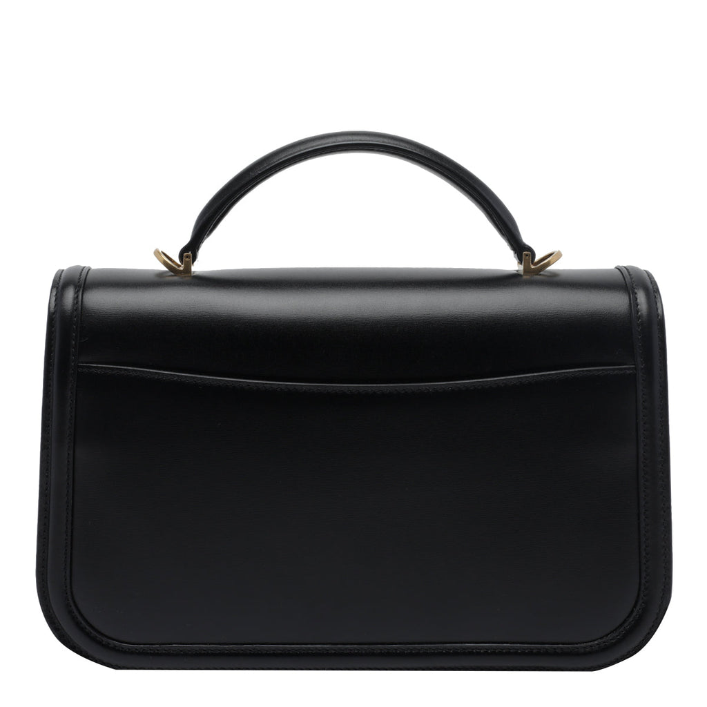 Saint Laurent Women's Solferino Handbag in Black Leather - view 3