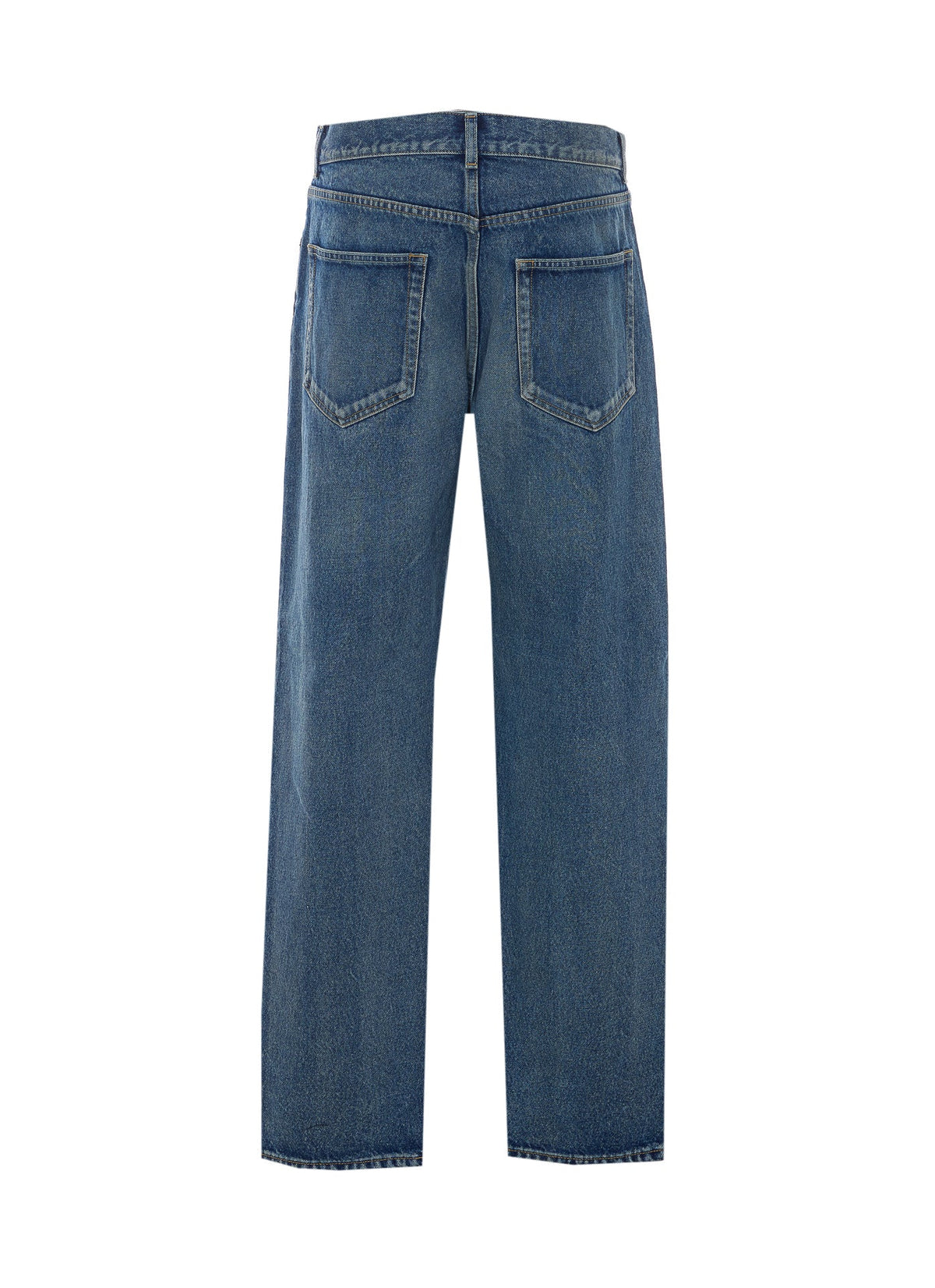 The Row Men's Moe Jeans in Denim Blue - view 2