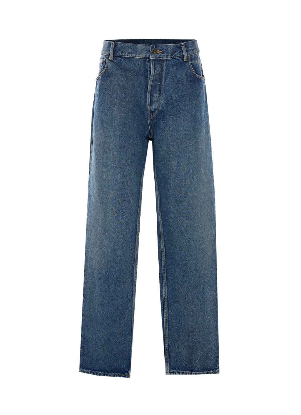 The Row Men's Moe Jeans in Denim Blue - view 1