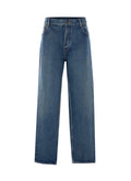The Row Men's Moe Jeans in Denim Blue - view 1
