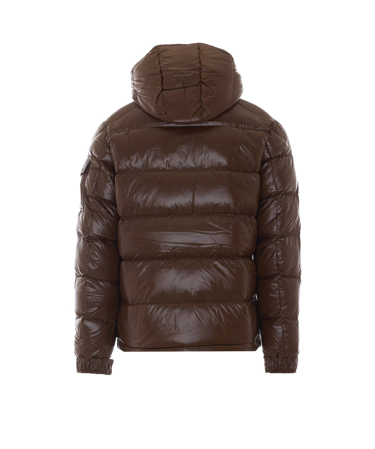Moncler Men's Polyamide Maya Down Jacket in Brown - view 3