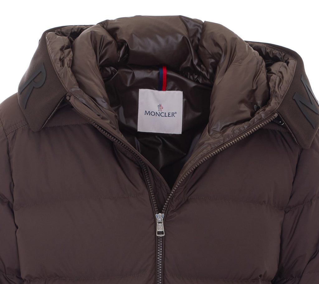 Moncler Men's Orvelle Down Jacket in Brown - view 4