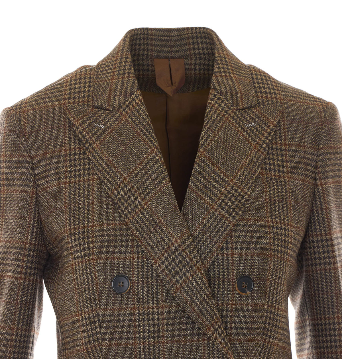 Max Mara Women's Double-Breasted Batavian Blazer in Brown - view 4