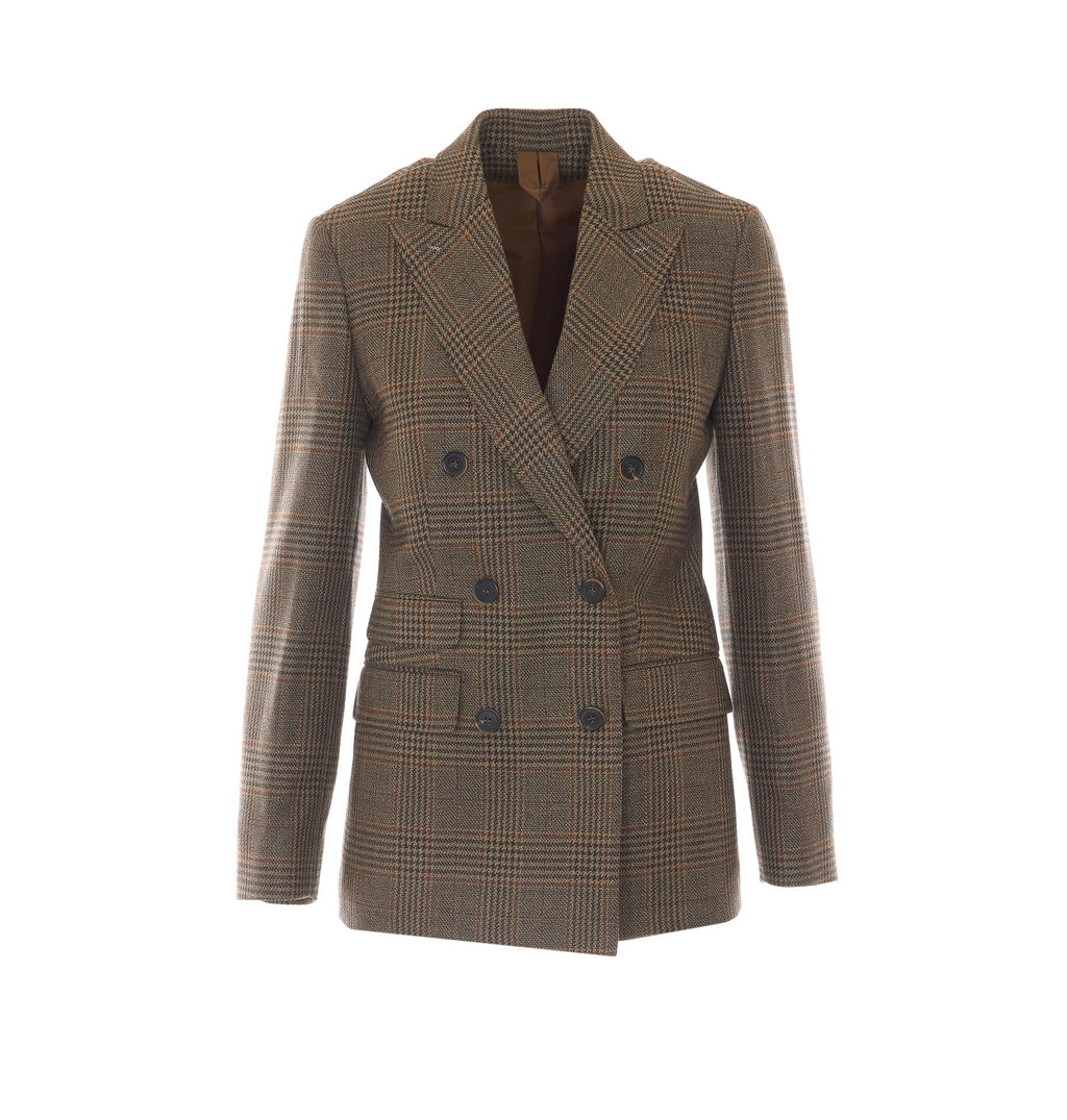 Max Mara Women's Double-Breasted Batavian Blazer in Brown - view 1