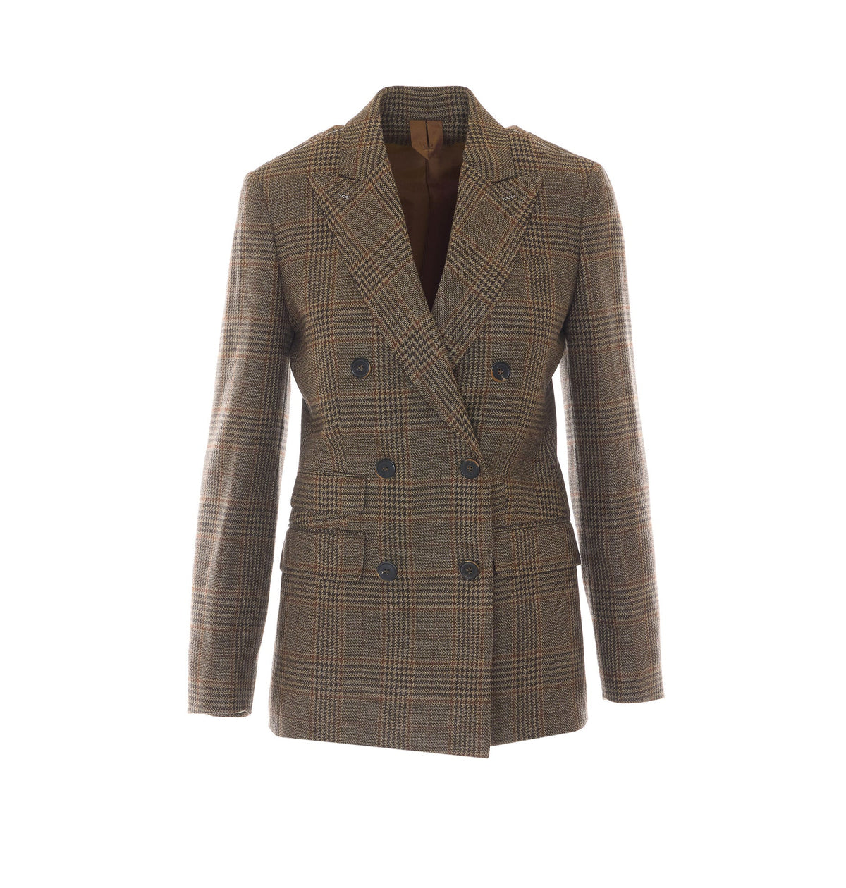 Max Mara Women's Double-Breasted Batavian Blazer in Brown - view 1