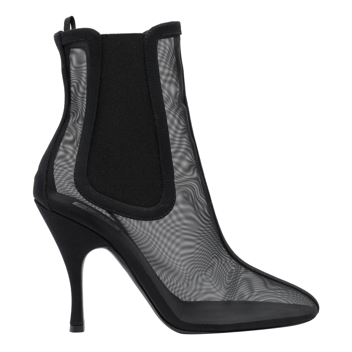 Alaia Women's Chelsea Pump Booties in Black Leather - view 1