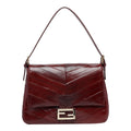 Fendi Women's 26235 Flap Bag in Bordeaux - view 1