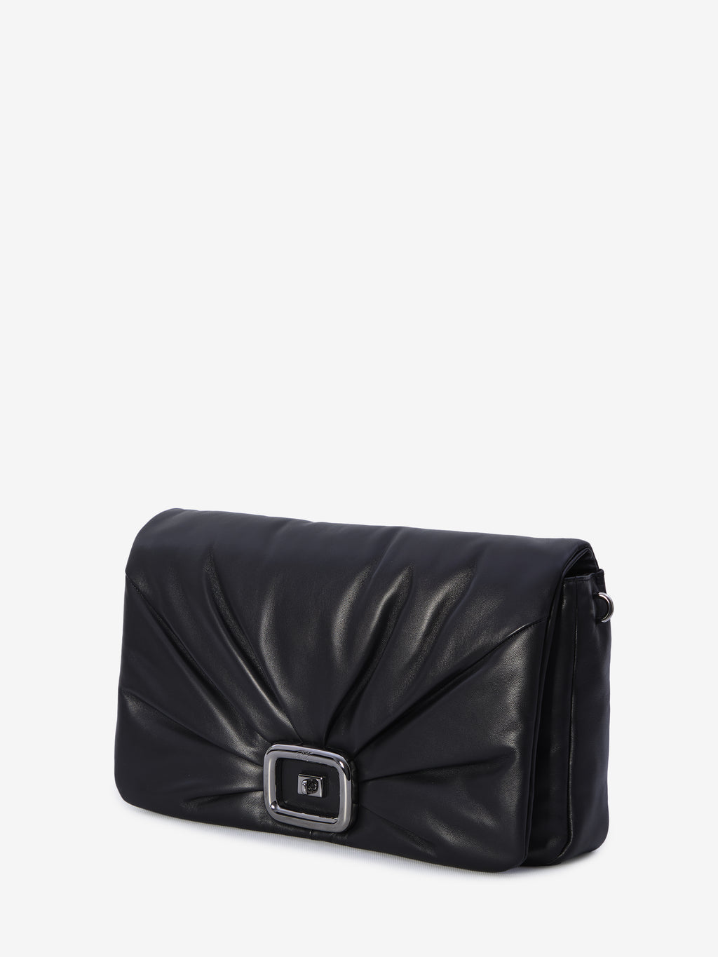 Roger Vivier Women's Viv' Choc Large Bag in Black