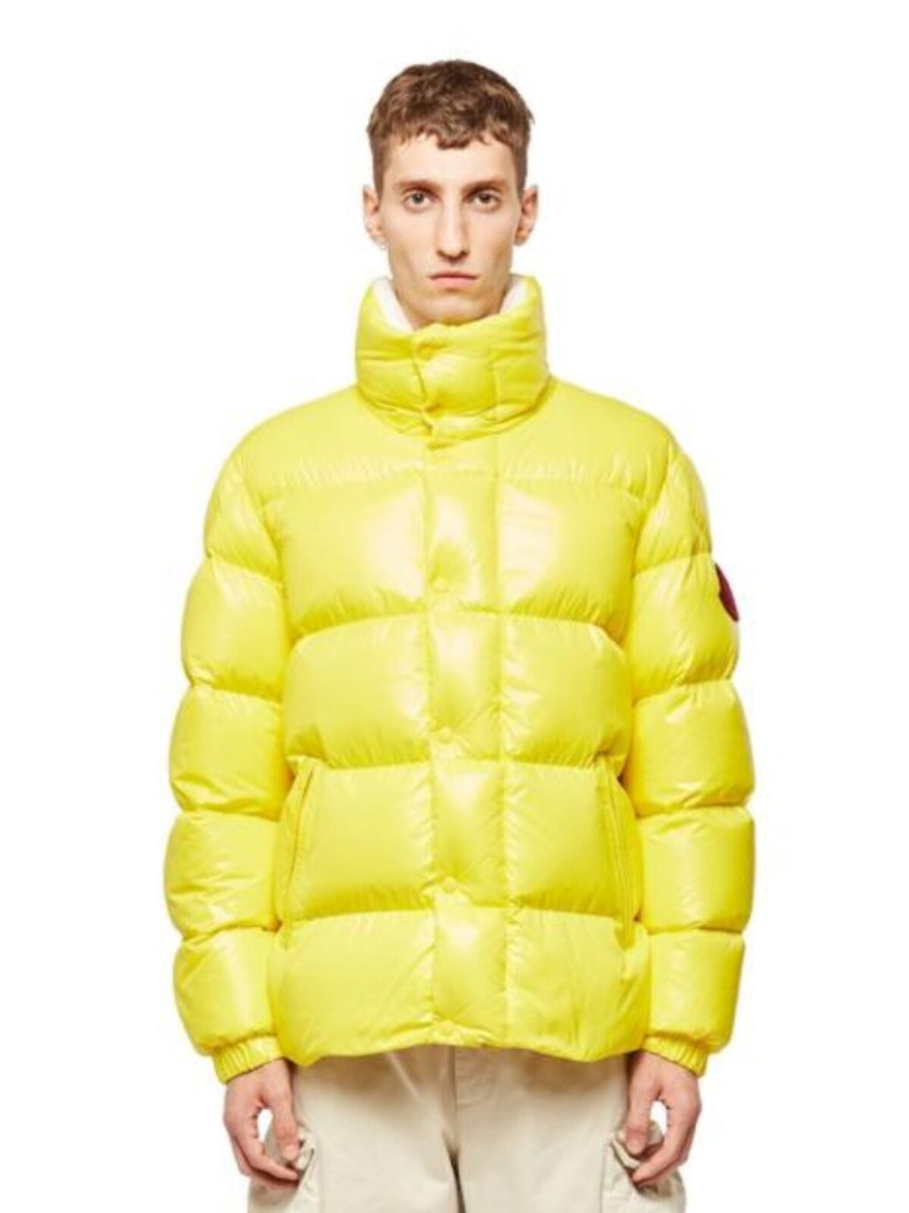 Moncler Men's Moncler Genius 1952 Dervox Down Jacket in Yellow