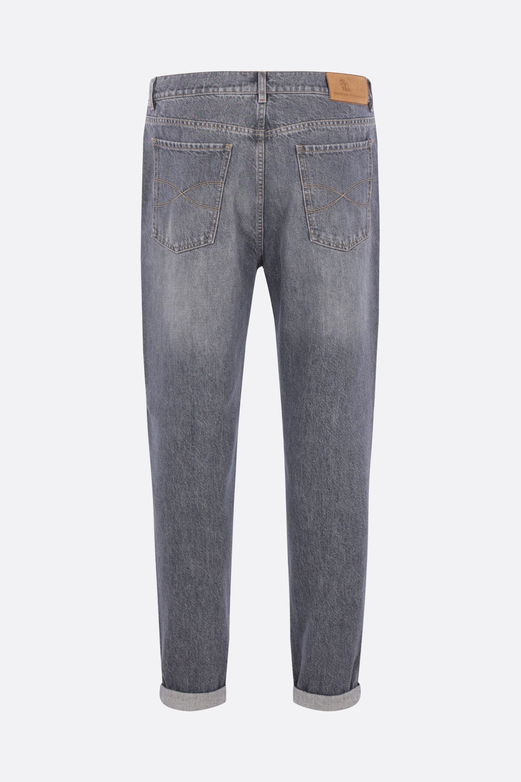 Brunello Cucinelli Men's Jeans in Grey