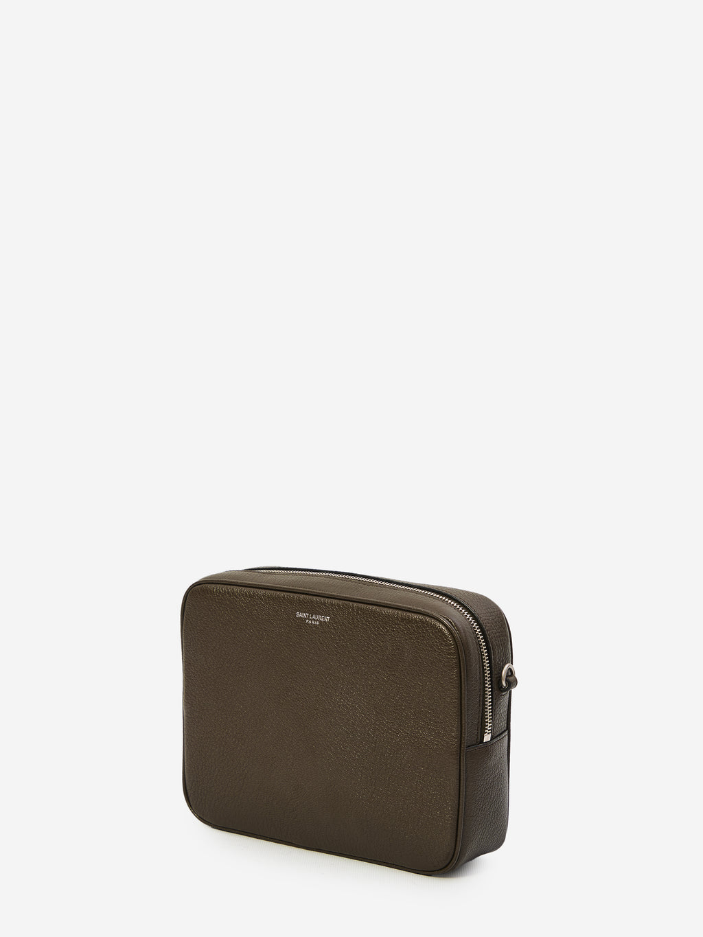 Saint Laurent Men's Camera Bag Small in Brown