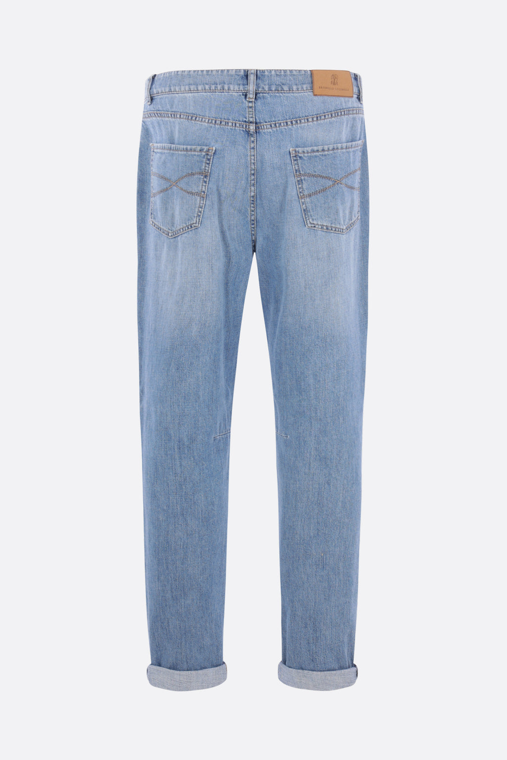 Brunello Cucinelli Men's Jeans in Light Blue