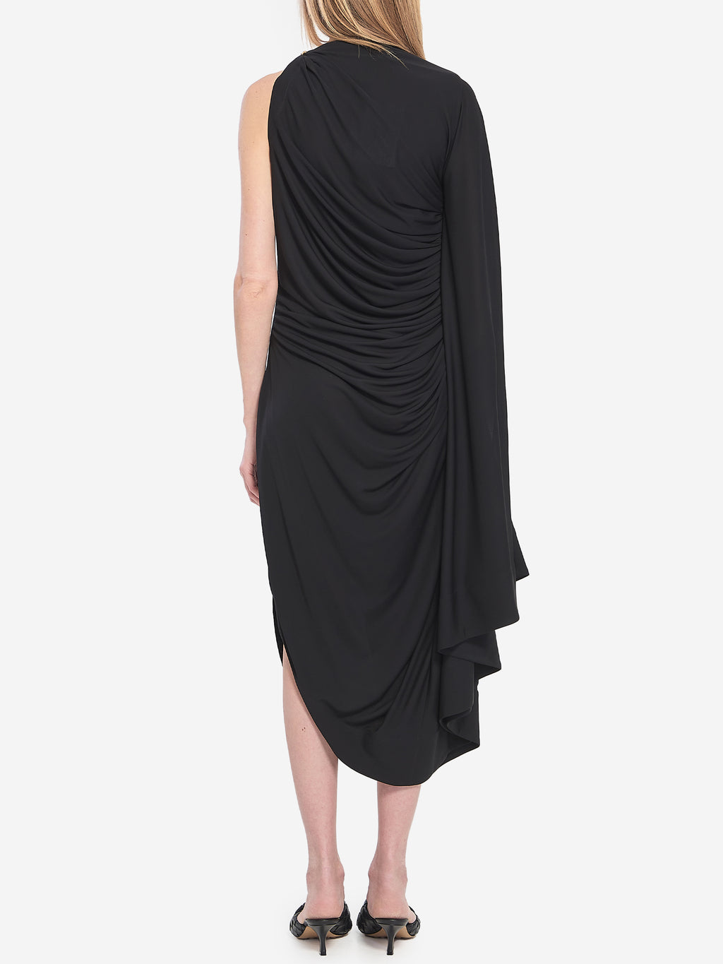 Bottega Veneta Women's Draped Dress in Black