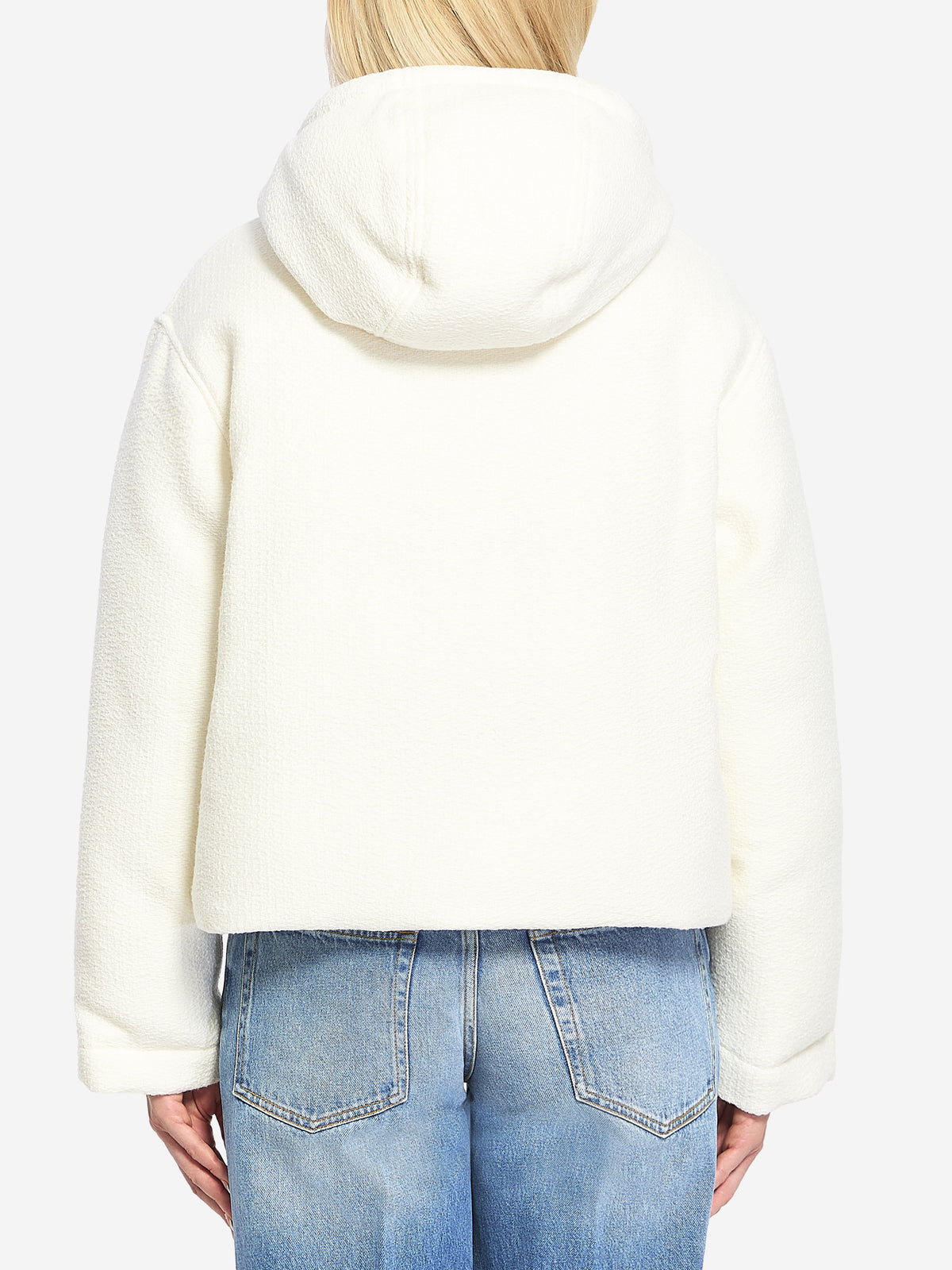 Gucci Women's Wool-blend Bomber Jacket in White