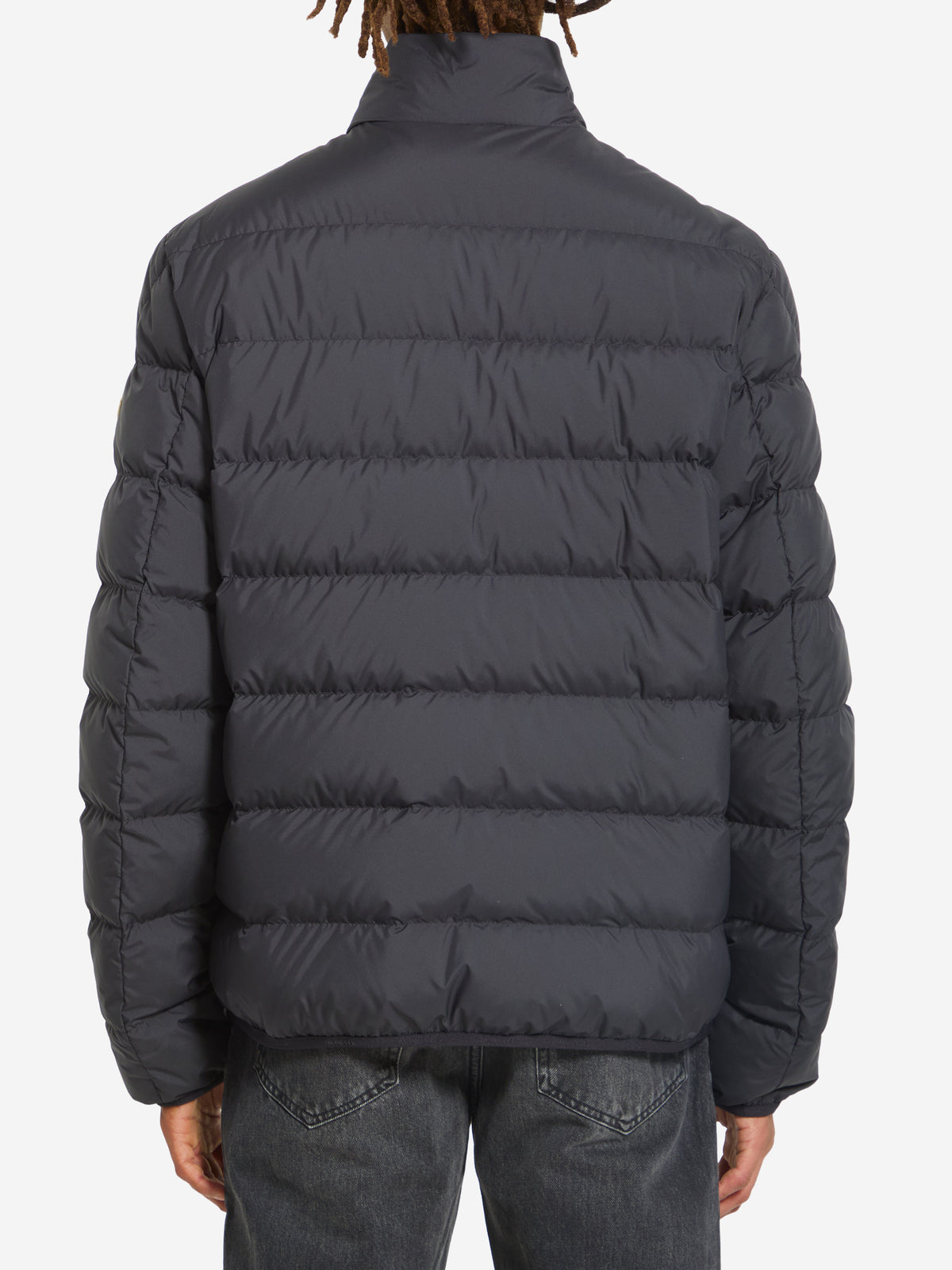 Moncler Men's Short Down Jacket Baudinet in Black