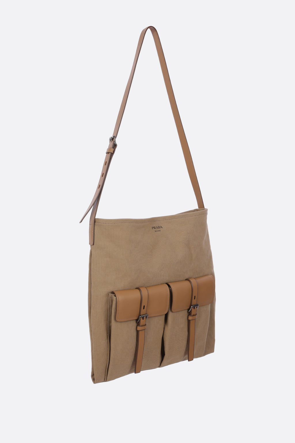 Prada Men's Crossbody Bag in Khaki