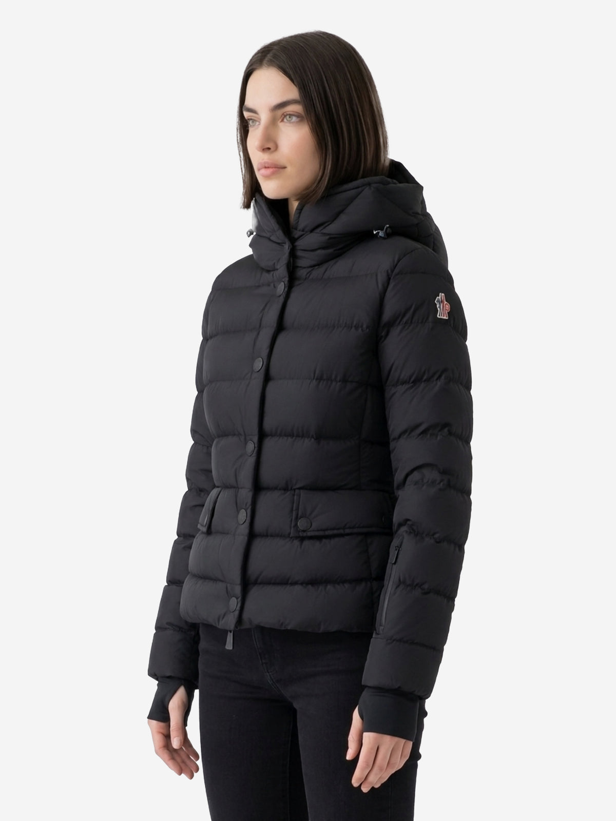 Moncler Grenoble Women's Armoniques Down Jacket in Black