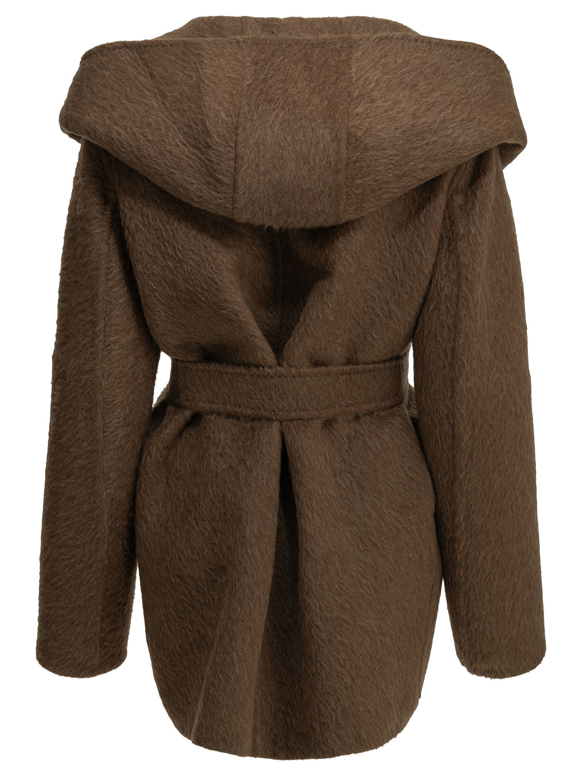 Max Mara Women's Short camel-colored coat in Brown