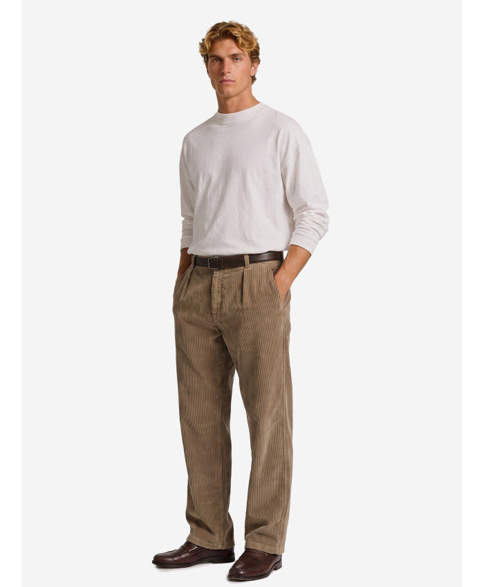 The Row Men's Paulo Pants in Brown