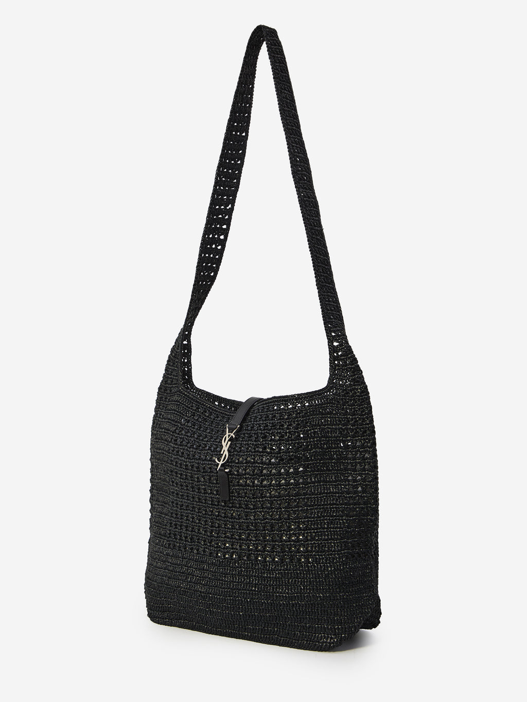 Saint Laurent Men's Le 5 À 7 Hobo Bag Medium in Black