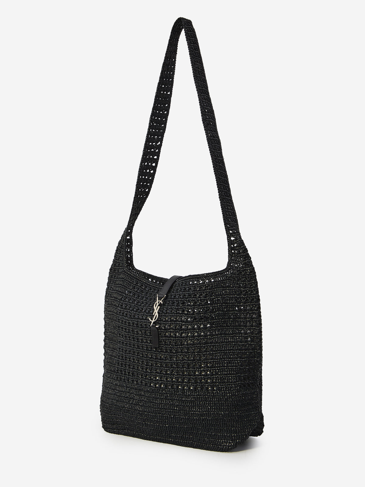 Saint Laurent Men's Le 5 À 7 Hobo Bag Medium in Black