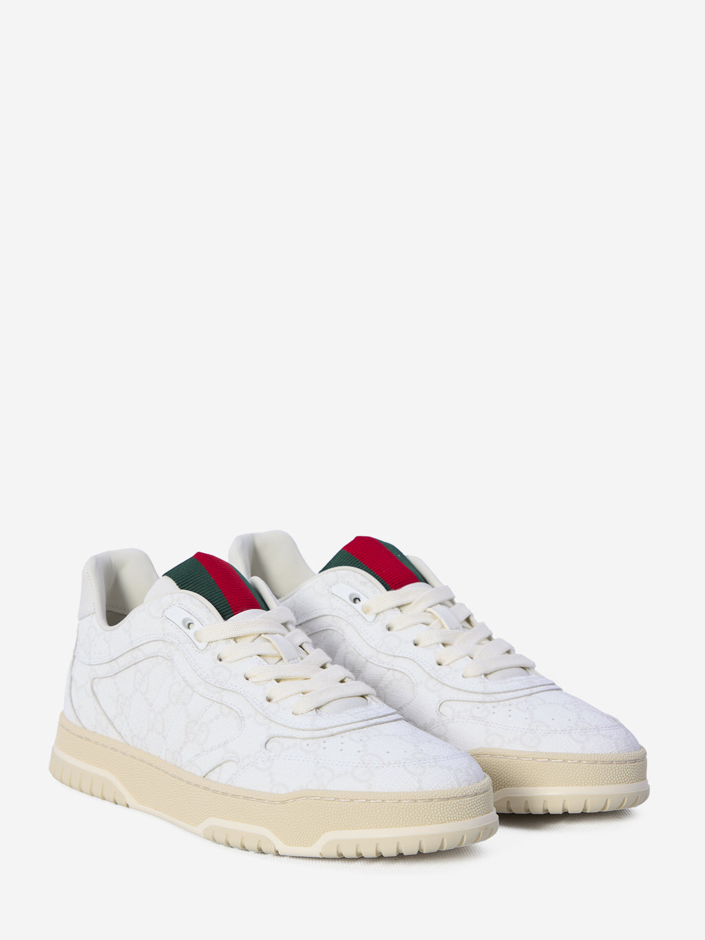 Gucci Women's Gucci Re-Web Sneakers in White