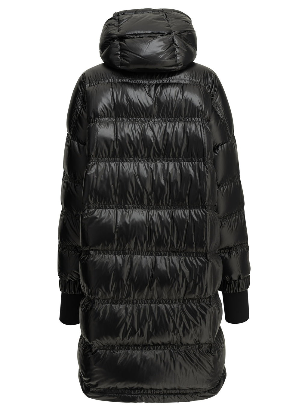 Moncler Grenoble Women's Long Down Jacket in Black