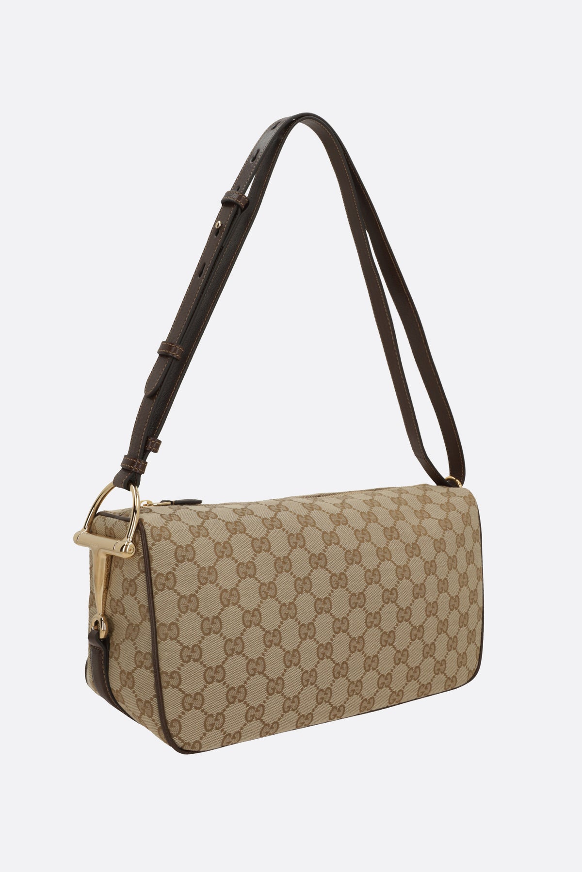 Gucci Women's Shoulder Bag in Sand/Dark Brown