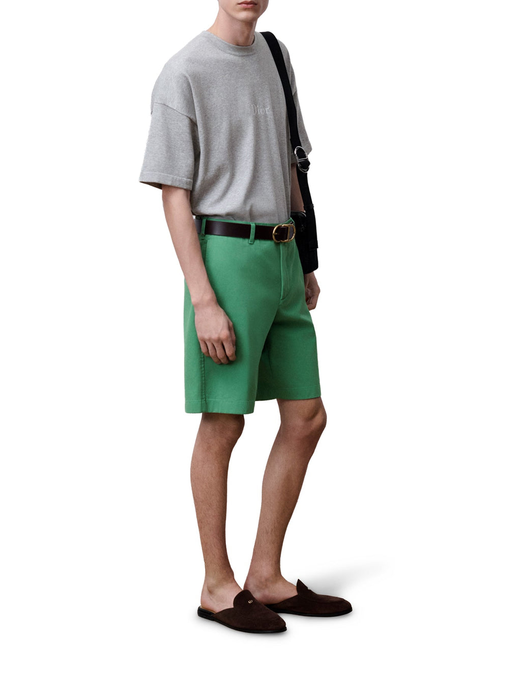 Christian Dior Men's T-SHIRT OVERSIZED FIT in Grey