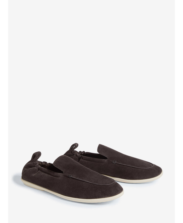 Bottega Veneta Men's Dawson Espresso Loafers in Brown
