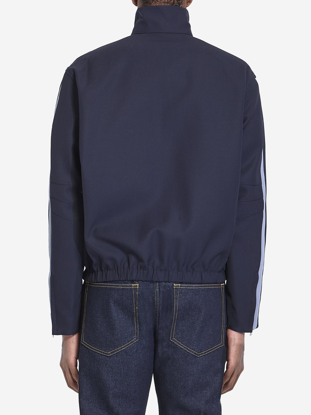 Gucci Men's Embroidered Jacket in Blue
