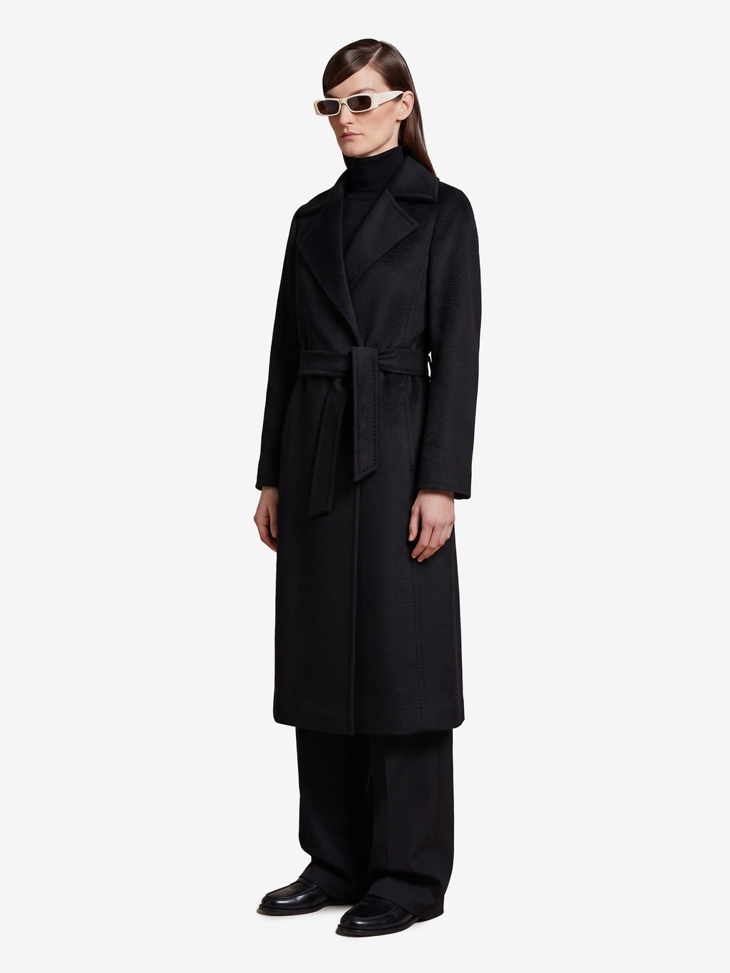 Max Mara Women's Manuela Coat in Black
