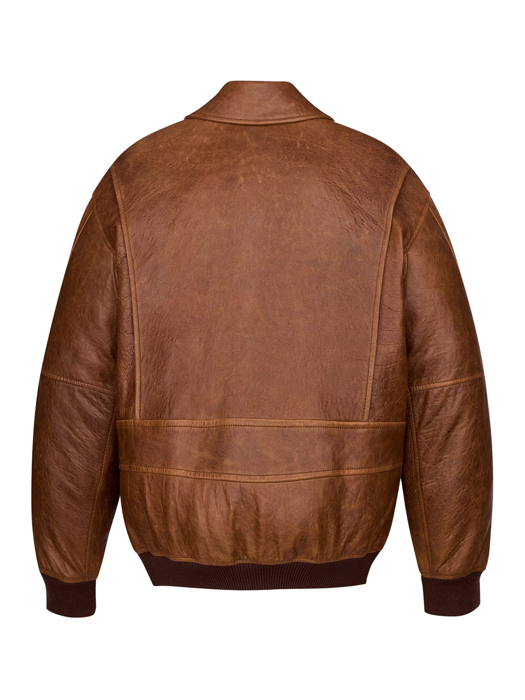 Saint Laurent Women's PADDED BOMBER JACKET in Brown