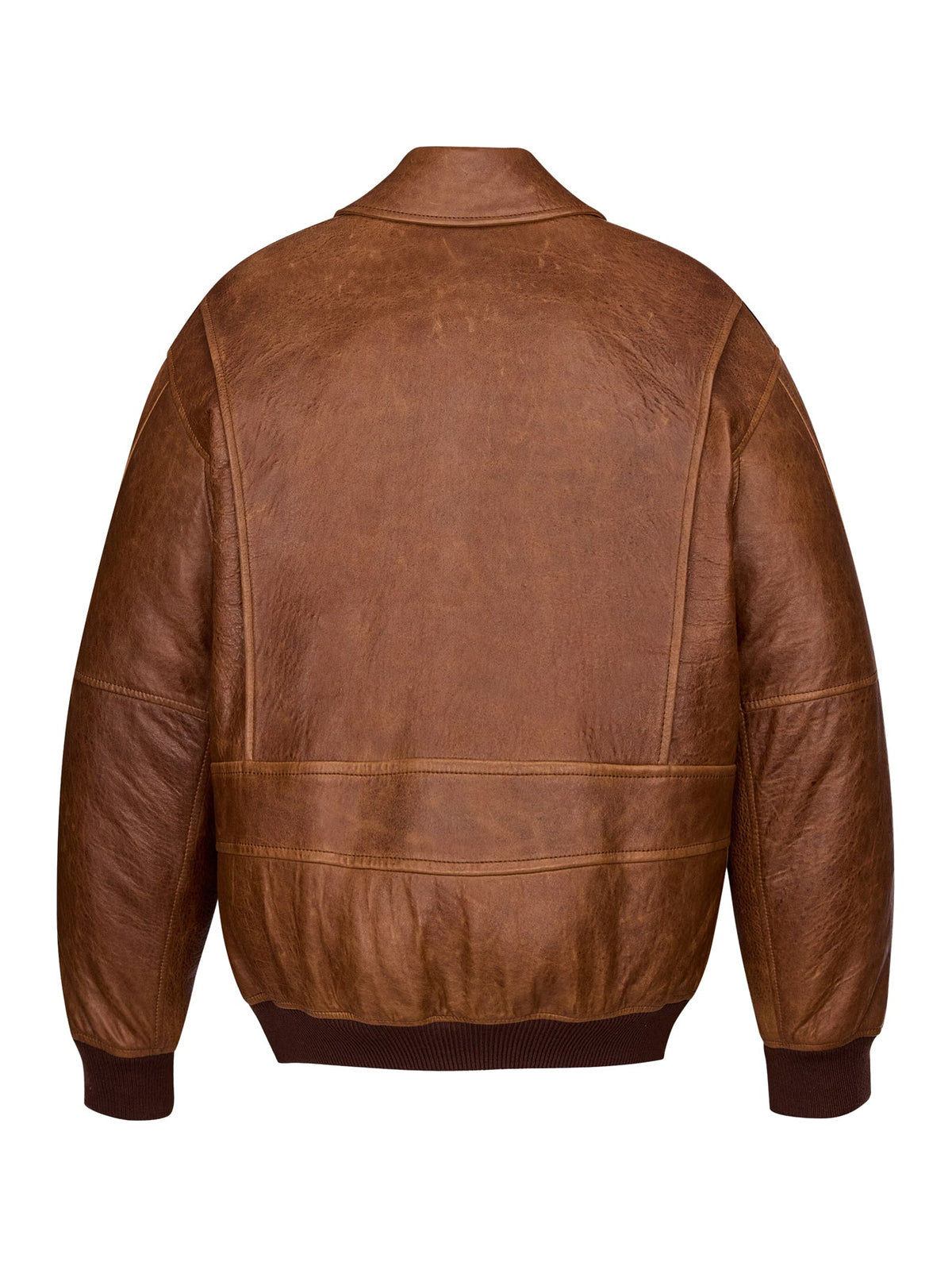 Saint Laurent Women's PADDED BOMBER JACKET in Brown