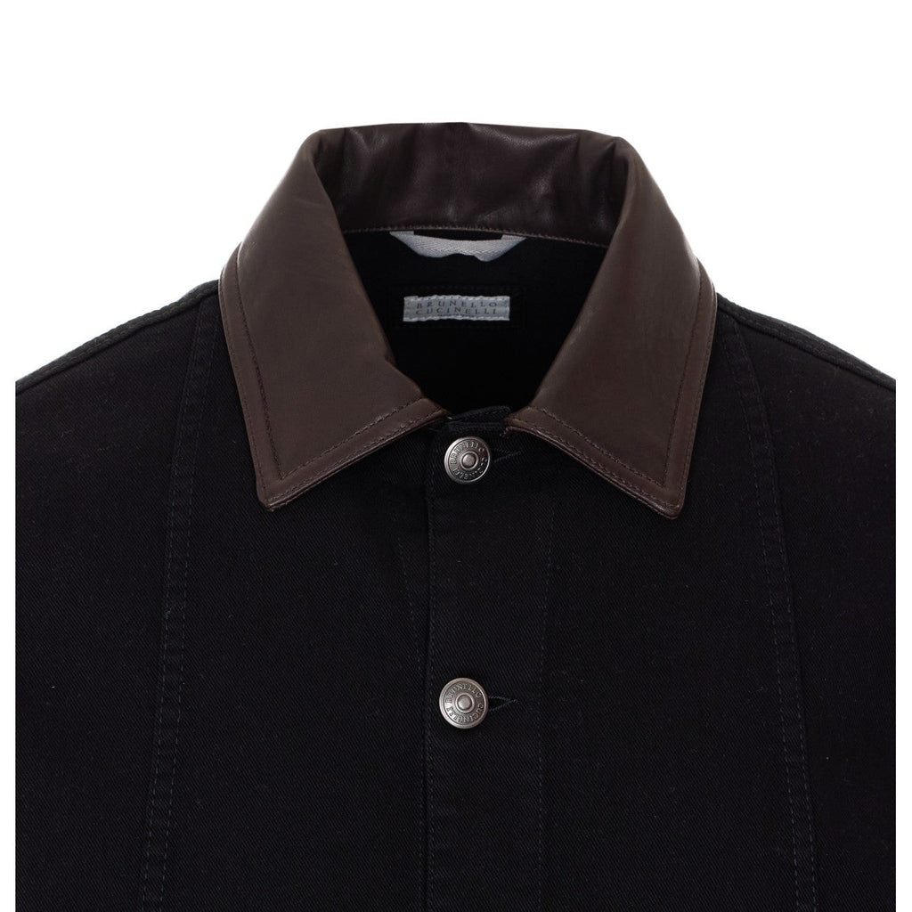 Brunello Cucinelli Men's Jacket in Black
