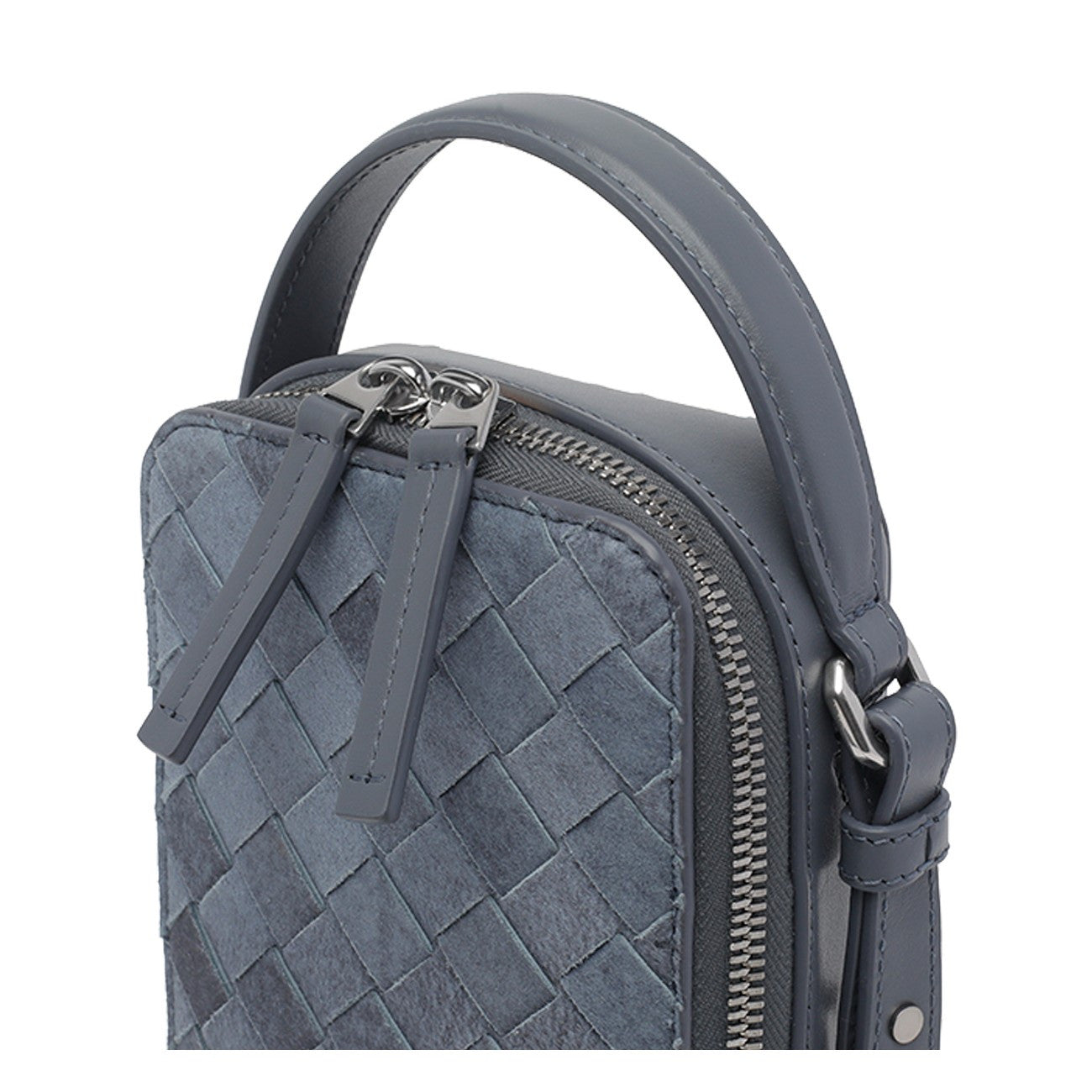 Bottega Veneta Men's Getaway Bag in Blue