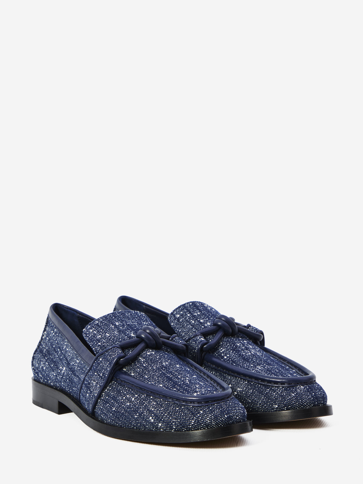 Bottega Veneta Women's Astaire Loafers in Blue