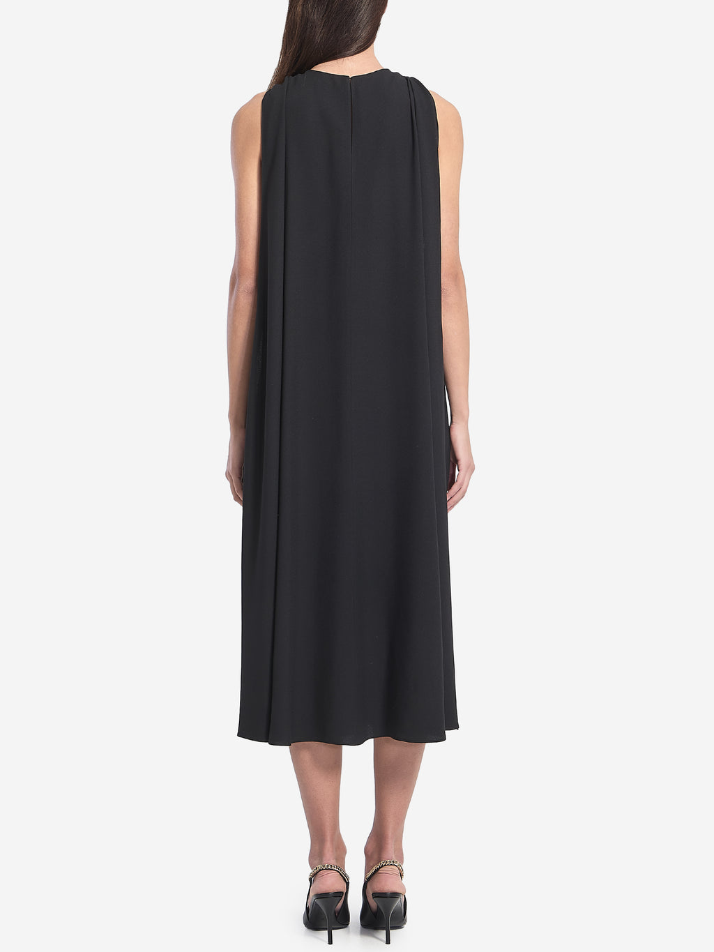Gucci Women's Midi Evening Dress in Black