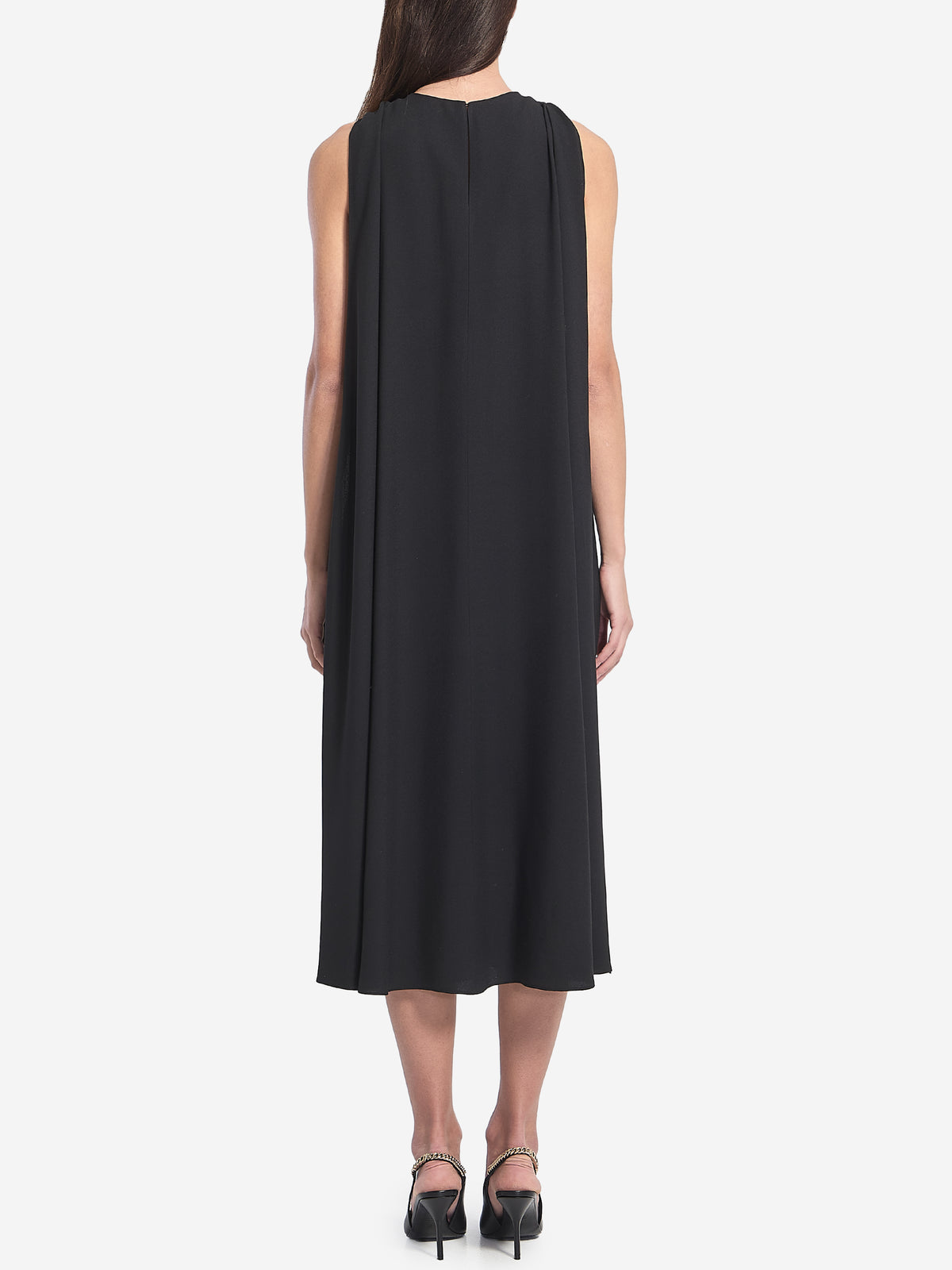 Gucci Women's Midi Evening Dress in Black