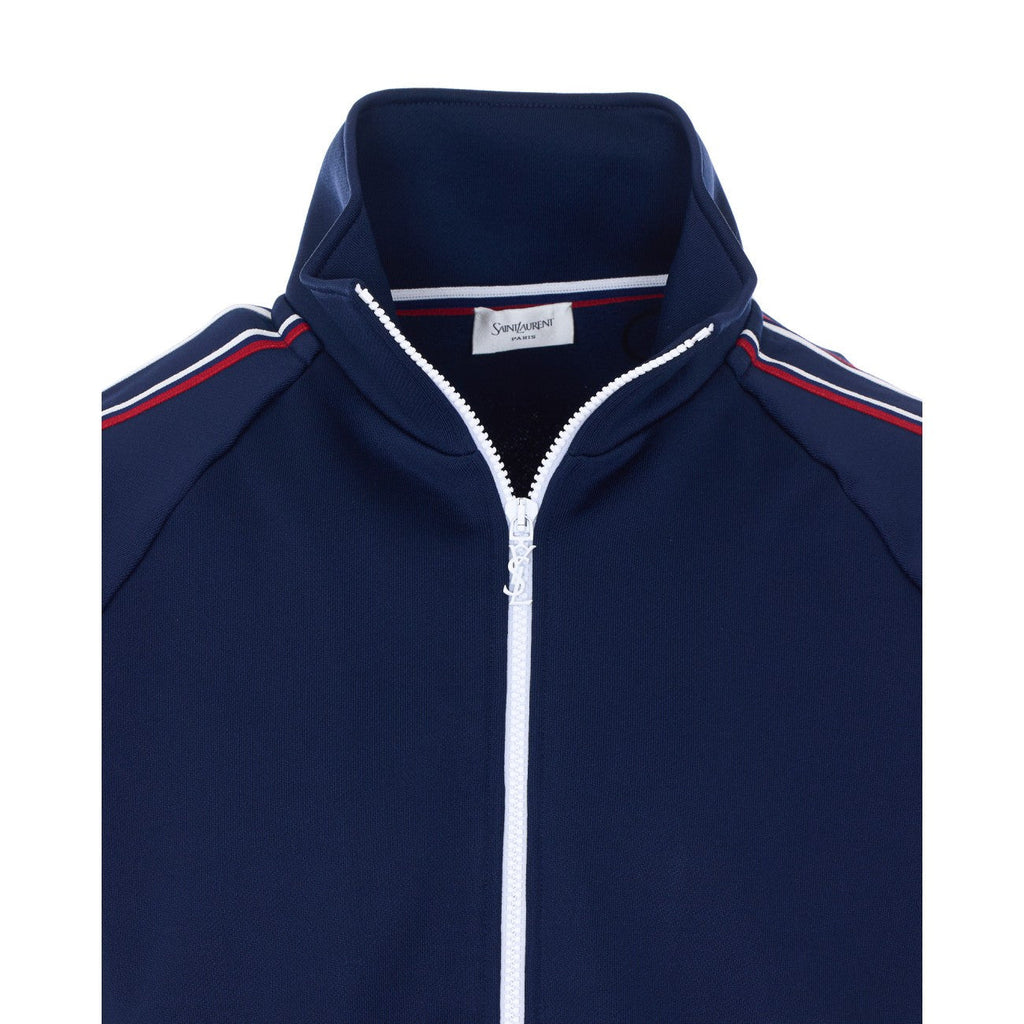 Saint Laurent Men's YSL Jacket in Blue