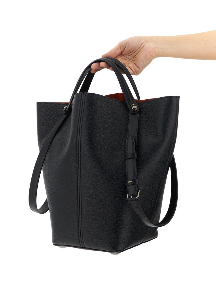 Maison Margiela Women's Dress Age Shoulder Bag in Black